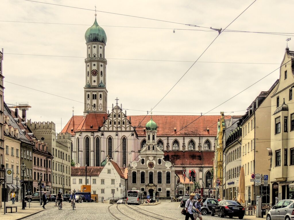 Augsburg, Germany. English speaking guide in Germany. Tourism in Germany.